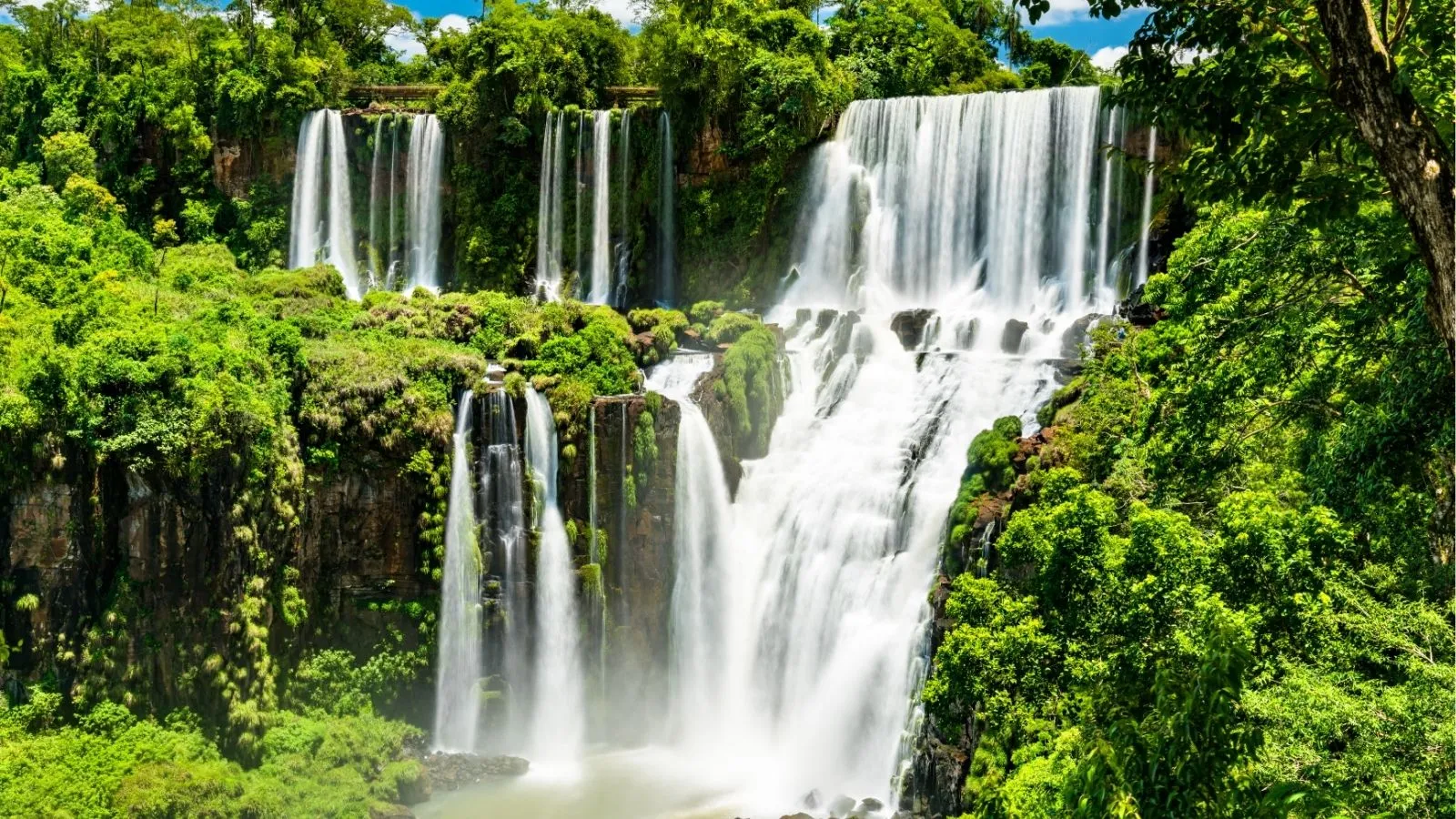 Iguazu Falls in Argentina, spectacular waterfalls surrounded by lush rainforest – Colorido Tours