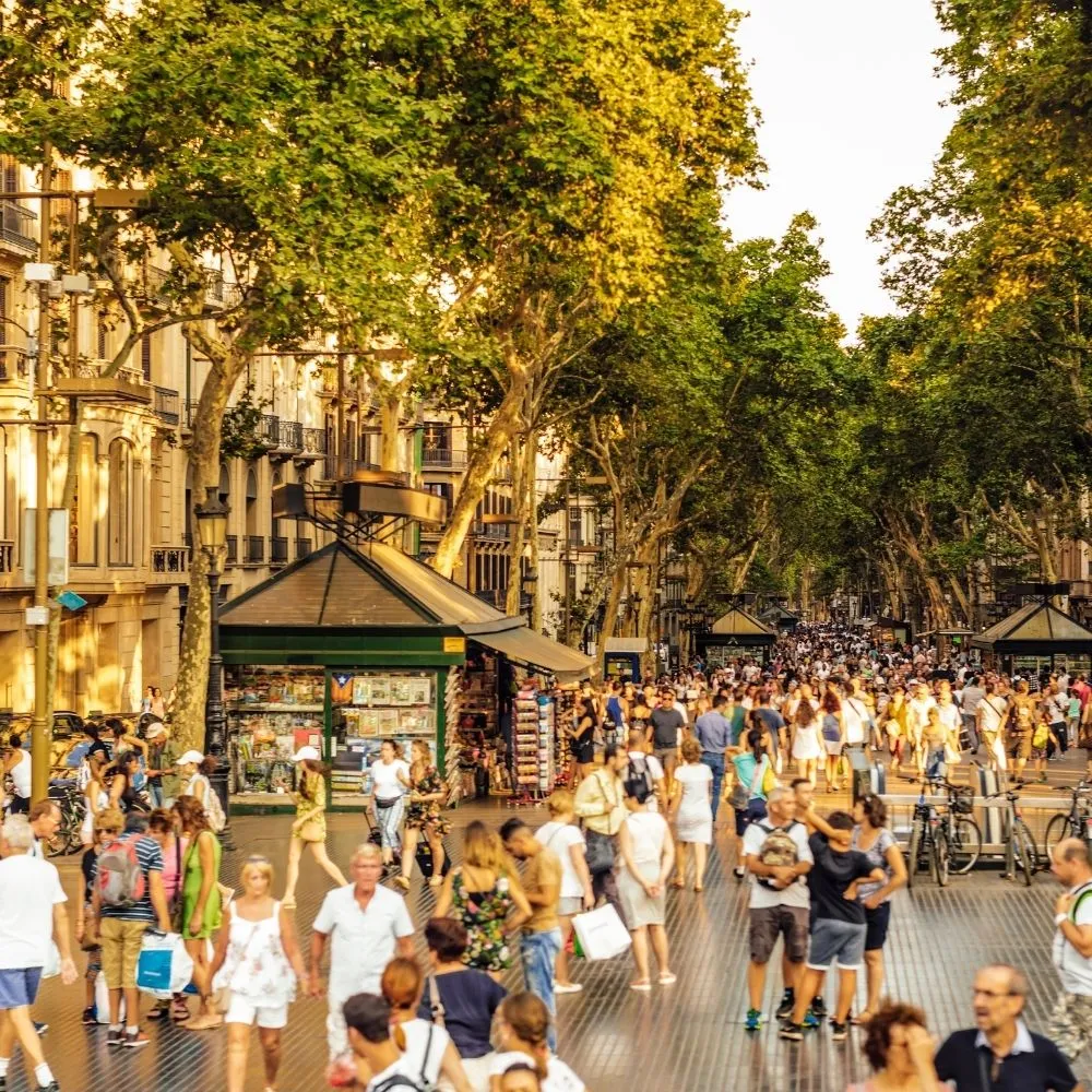 La Rambla street in Barcelona – Colorido Tours