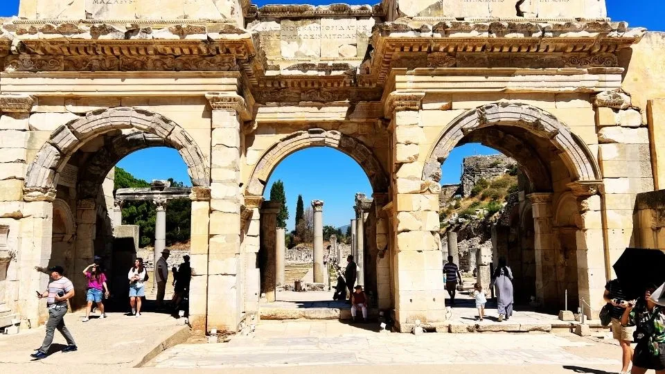 Agora of Ephesus, the commercial centre of the Roman city