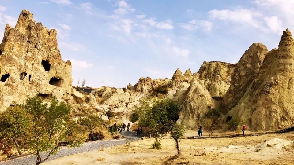Rock-cut churches at the Göreme Open Air Museum